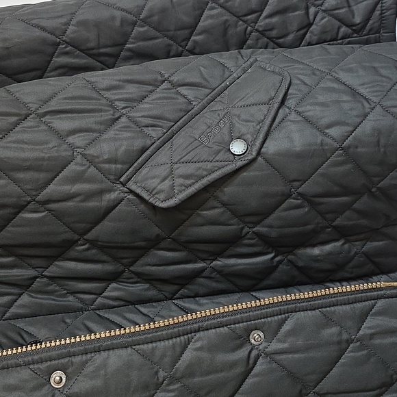 Barbour Black Quilted Mens Jacket. Size XXL - Picture 11 of 14